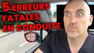 5 ERREURS À EVITER AU PERMIS VRAIMENT [upl. by Atteniuq654]