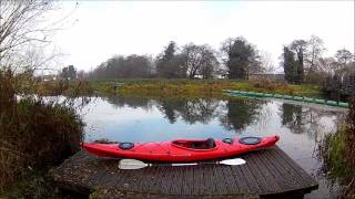 Kayak  Canoe Trail  River Waveney  Bungay Staithe  Outney Meadow [upl. by Lecia]