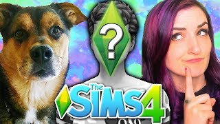 My DOG Controls My Sim  Sims 4 CAS Challenge [upl. by Yelyak]