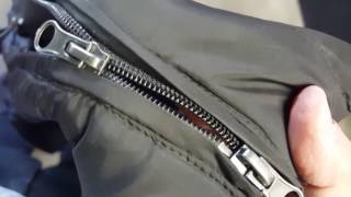 Easily Repairing a Broken Separated Zipper [upl. by Erdnad]