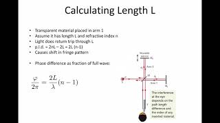 9 Michelson Interferometer [upl. by Elliot]