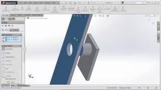 Solidworks Rotary Motor Animation [upl. by Elbart]