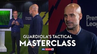 Pep Guardiolas insightful Manchester City tactical masterclass [upl. by Leilah174]