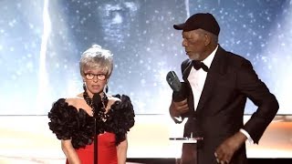 Morgan Freeman  Receives Life Achievement SAG Awards 2018 [upl. by Terrej533]