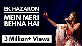 Ek Hazaron Mein Meri Behna Hai  Shreya Ghoshal  Lyrics Video Song [upl. by Lihcox]