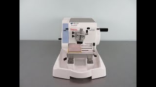 Thermo Microm HM 325 Rotary Microtome [upl. by Suraved361]