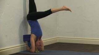 Headstand tutorial with Blocks Yoga [upl. by Peta]