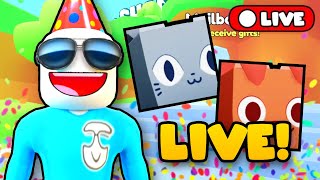 BIRTHDAY Pet Simulator 99 amp Pets GO Giveaways LIVE 🎂 [upl. by Tracee]