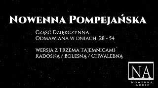 Nowenna Pompejańska  Część Dziękczynna  3 tajemnice [upl. by Dovev]