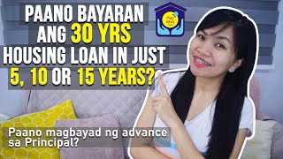 Pagibig Housing Loan Term in 30 Years Paano Bayaran in 5 Years  Interest Computation [upl. by Ekalb]