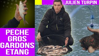 Pêche au Coup en étang  Gros Gardons  Trucs Astuces Amorce et Montage de ligne  Julien Turpin [upl. by Laughlin]