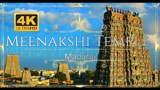 Madurai Meenakshi Amman Temple in 4k  History  Sculptures [upl. by Yelsew]