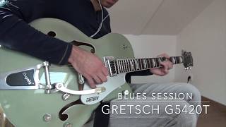 Blues Session 5  Gretsch Electromatic G5420T [upl. by Mihar]