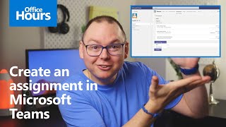 How to create an assignment in Microsoft Teams [upl. by Jimmie255]