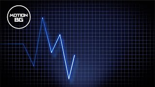 Heart Beat Pulse  ECG Monitor  Heartbeat Video Clip  Free Animation Background [upl. by Netsriik]