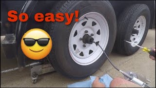 How To Lubricate Dexter EZ Lube Axles [upl. by Delaine]