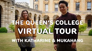 Virtual Tour of The Queens College Oxford University [upl. by Phylis]