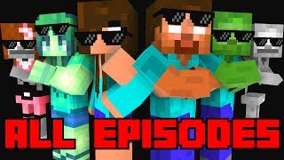 Monster Academy  All Episodes   Season 14   full Minecraft Animation [upl. by Tyoh116]