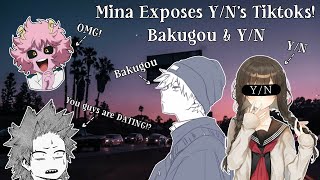 Bhna Texts  Mina Exposes Yns Tiktoks  Bakugou amp Yn  Cussing [upl. by Noraha]