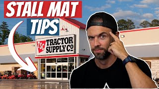 7 PRO Tips for Stall Mat Gym Flooring [upl. by Asseniv]