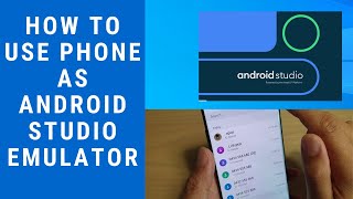 How to Connect Mobile phone with Android Studio to run app [upl. by Naoh]