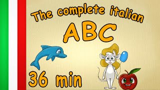 36 min  The complete italian ABC  learn italian [upl. by Asilrak]