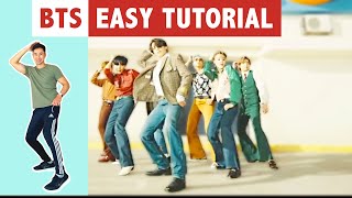 DYNAMITE TUTORIAL EASY  BTS DANCE [upl. by Aisined34]