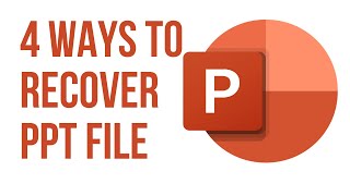 4 Ways How to Recover Power Point PPT File  Lost Deleted Unsaved [upl. by Roze]