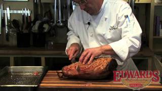 How To Carve Virginia Country Ham [upl. by Leaffar]