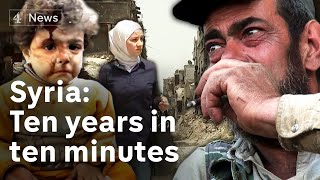 The Syria Conflict 10 years in 10 minutes [upl. by Ileek]