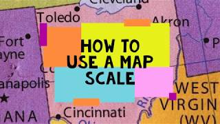 How to Use a Map Scale [upl. by Ettennan]