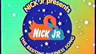 Nick Jr Presents The Bedtime Business Song Blues Clues 1999 [upl. by Bonnee]