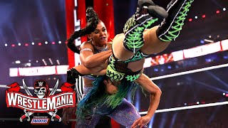 Bianca Belair closes in on WrestleMania gold WrestleMania 37 – Night 1 WWE Network Exclusive [upl. by Zebaj]