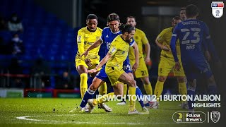 2021 HIGHLIGHTS  Ipswich Town 21 Burton Albion [upl. by Lebana]