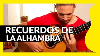 RECUERDOS de la ALHAMBRA 💃 Tutorialpartituratab 🙌🏻 [upl. by Eelrehpotsirhc]