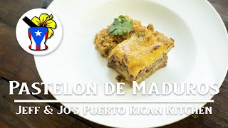 How to make Puerto Rican Pastelon de Maduros  Easy Puerto Rican Recipe [upl. by Ulric44]