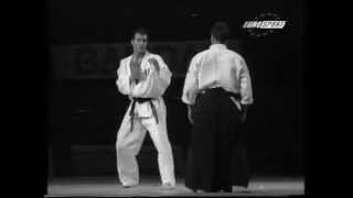 Aikido vs Karate Demonstration [upl. by Bergwall522]