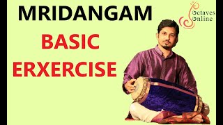 Mridangam  Basic Exercise [upl. by Tristram]