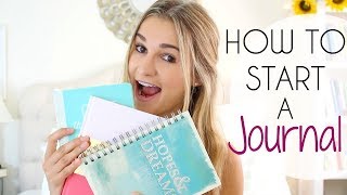 How to Start a Journal Quick  Easy Steps [upl. by Enywtna169]