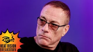 JeanClaude Van Damme Reveals Why He Left ‘Predator’  Heat Vision [upl. by Sitarski]