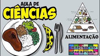 Aula de Ciências Alimentação [upl. by Carvey]