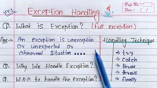 Exception Handling in Java  ArithmeticException [upl. by Adnaval]