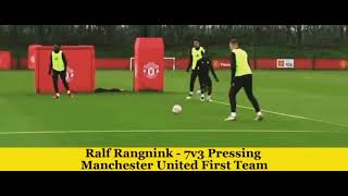 Ralf Rangnick  Intense amp Aggressive CounterPressing Rondo [upl. by Panayiotis]