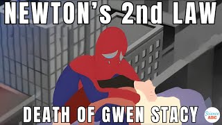 Newton’s Second Law Spiderman And The Death Of Gwen Stacy [upl. by Madison]