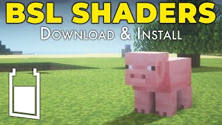 BSL Shaders  How To Download amp Install in Minecraft [upl. by Powell762]