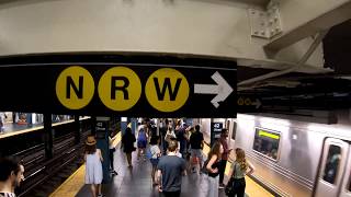 ⁴ᴷ The Busiest NYC Subway Station Times Square–42nd StreetPort Authority Bus Terminal [upl. by Arytahs]