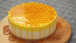 No Bake Honey Cheesecake [upl. by Nevets]