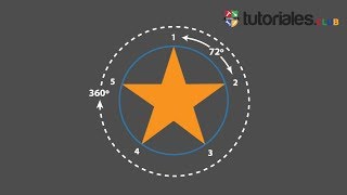 COMO DIBUJAR UNA ESTRELLA DE CINCO PUNTAS [upl. by Bertie]