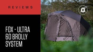 CARPologyTV  Fox Ultra Brollies Review [upl. by Nashoma]