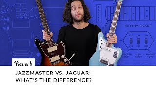 Fender Jazzmaster vs Jaguar Whats the Difference [upl. by Ardekan]